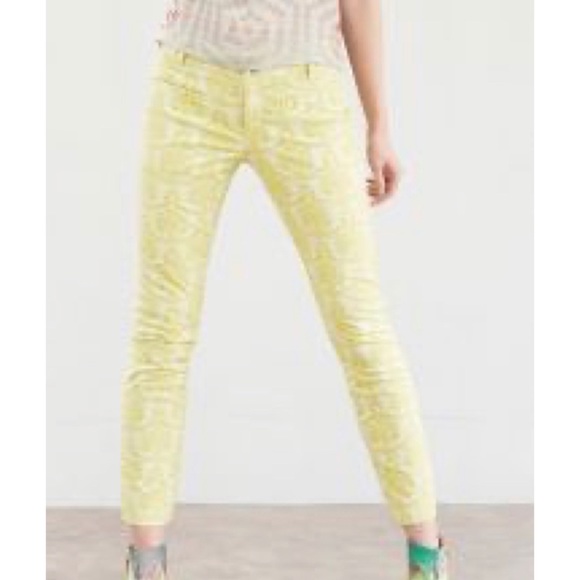 Anthropologie Cartonnier Brocade Charlie Cropped Trousers - Picture 4 of 6